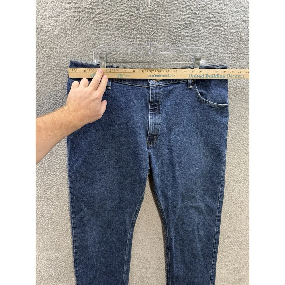 Wrangler Jeans Mens 40x30 Blue Denim Regular Fit Workwear‎ Western Barn Chore